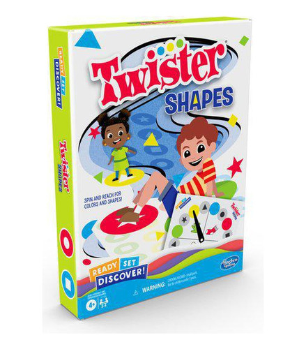 Jogo Twister Formas Hasbro