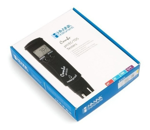 Medidor De Ph Tds Conductividad Rango Bajo y Temperatura Hi98129 Hanna