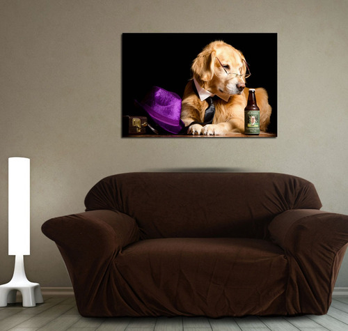 Vinilo Decorativo 30x45cm Perro Golden Puppy Pet Mascota