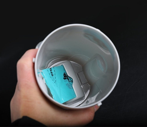 1 Pala De Arena For Gatos Todo En Uno+4 Rollos De Bolsas De