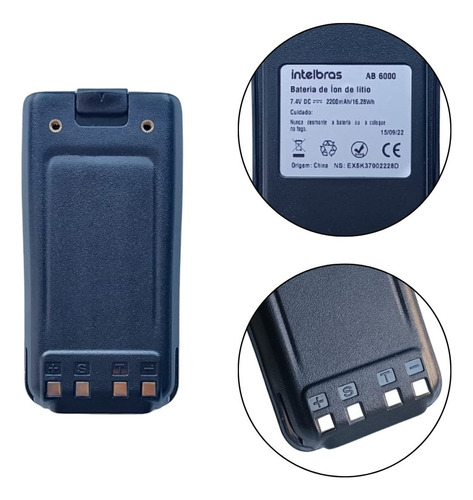 Radio Comunicador Intelbras Rpa 6001 Uhf Ht Profissional 4w