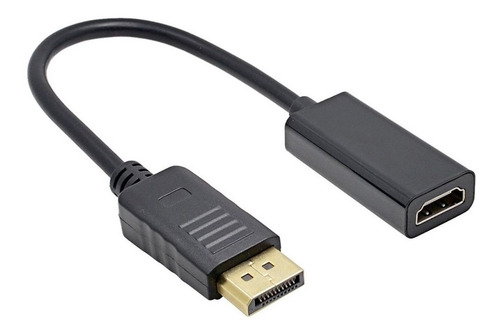 Imagen 1 de 3 de Cable Convertidor De Display Port A Hdmi Adaptador