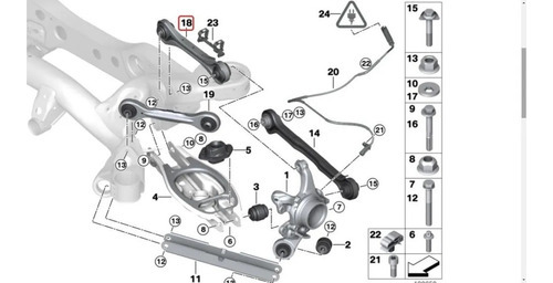 Brazo Chico Trasero Bmw 325 328 330 335 E90 2006 A 2011@