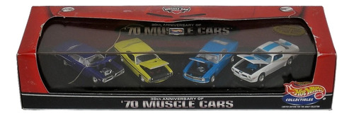 Mustang Muscle Cars 4-car Set 100% Hot Wheels Premium Collec