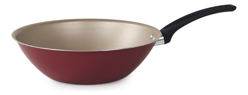 Wok Aluminio Panelux Magnific 24 Cm Cereza