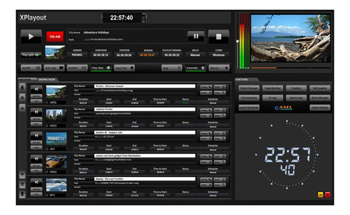 Xtv Suite Playout - Automatización  Canales De Tv  V12