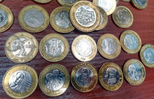 Colección De Monedas Conmemorativas De 20 Pesos
