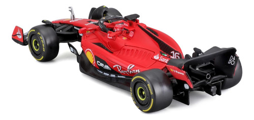 1:43 Sfr Ferrari F1 Team Race Car (2023) With Helmet- Lec...