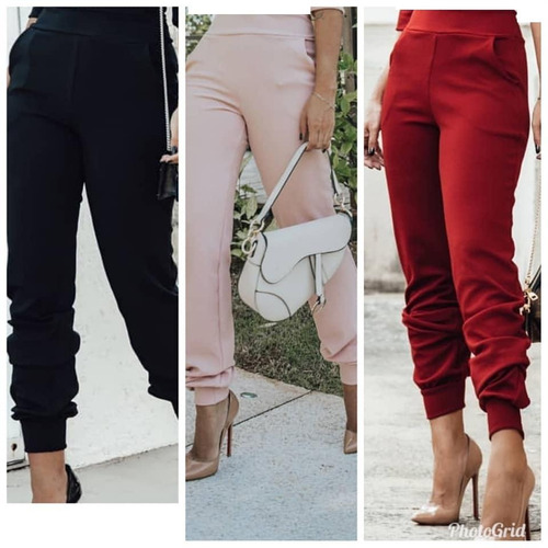 calça jogger feminina social