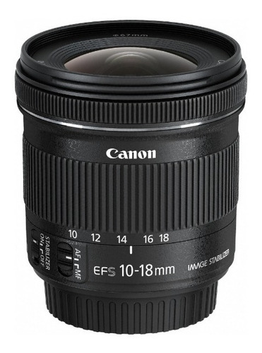 Lente Canon Ef S 10-18mm F/4.-5.6 Is Stm Ultra Angular