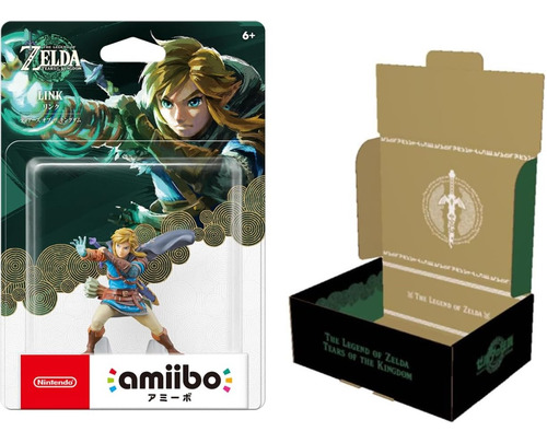 Nintendo Link Amiibo Zelda Tears Of The Kingdom - The Legend