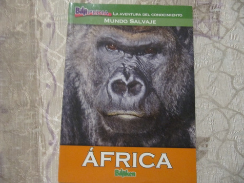 Revista Billipedia Mundo Salvaje - Africa - Billiken