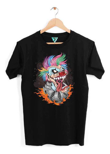 Polera Payaso Diabolico Terror Miedo Xxl Xxxl Algodón Unisex