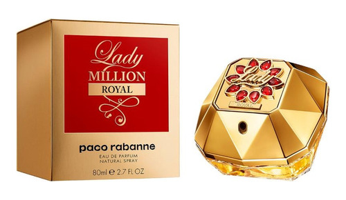 Perfume Paco Rabanne Lady Million Royal Edp 80ml Original