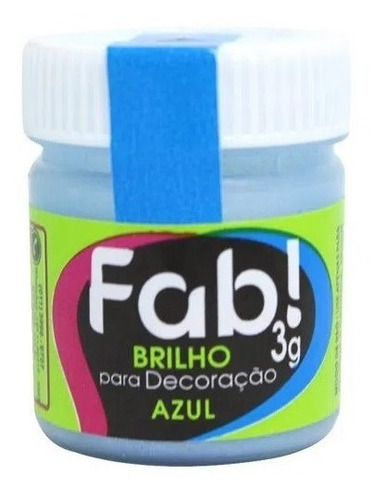 Pó Para Decoração Fab - Escolha As Cores