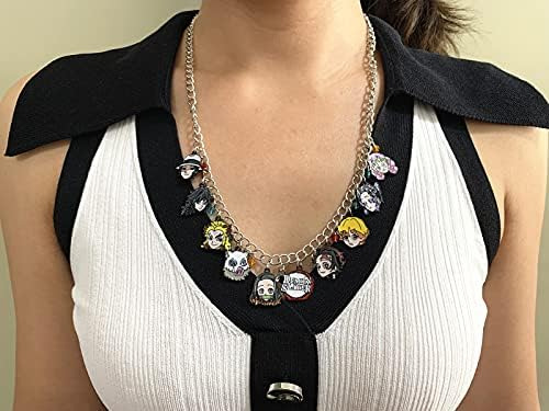Collar Con Dije De La Familia Babylon Demon Slaye De Hytaibb