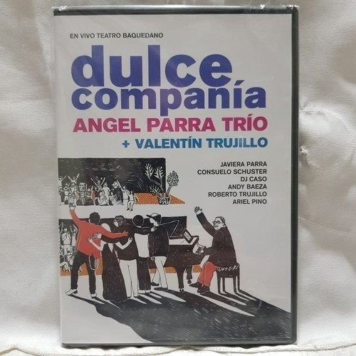 Angel Parra Trio + Valentin Trujillo En Vivo Dvd Nuevo
