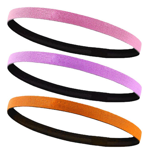3 Uds Diademas Deportivas Elásticas Bandas Elásticas Para