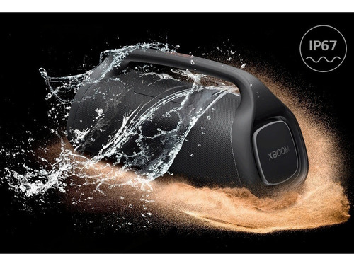Alto-falante LG XBOOM Go XG9 XG9QBK.DCOLLLK portátil com bluetooth waterproof preto 110V