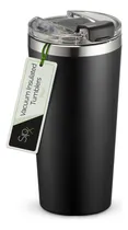 Comprar Vasos Con Triple Aislamiento Sipx, 16 Onzas Vaso Térmico Vino Café Te 400ml Acero Inoxidable W\u002Fcalor\u002Ffrío, 16 Onzas, Termo De Acero Inoxidable, Vaso Térmico De Café Portátil Taza De Viaje Al Vacío