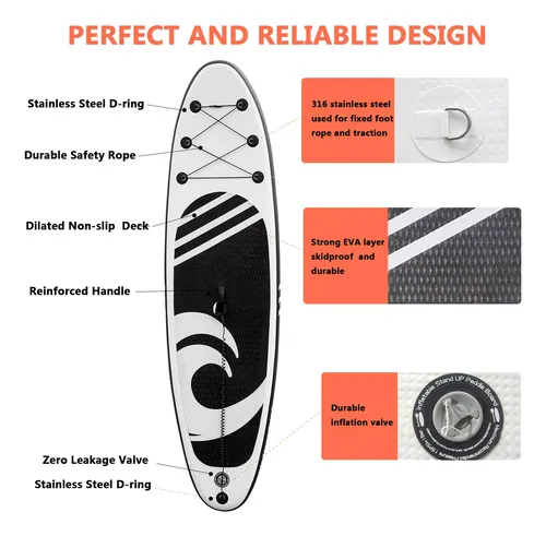 comprar Hijofun Tabla Remo Inflable (6  Grosor) Accesorio Sup Amplia