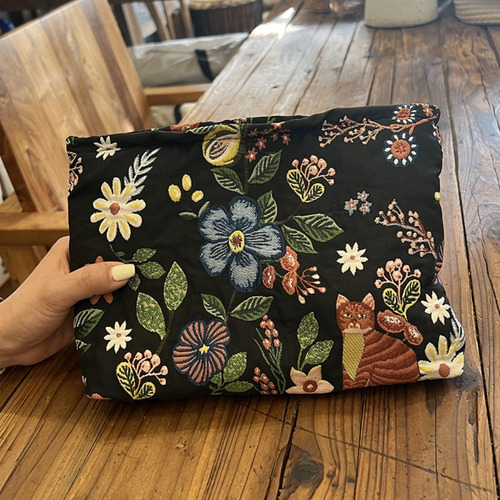 Bolsa De Cosméticos, Bolsa Colorida, Lona, Moda