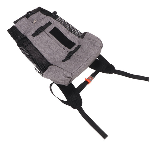Mochila Portabebé Gris L Cat Para Mascotas, Multiusos, De Na