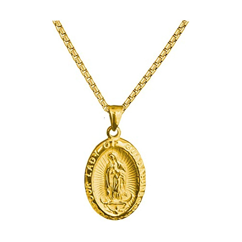 Collares Religiosos De La Virgen María Guadalupe Para Niñas 