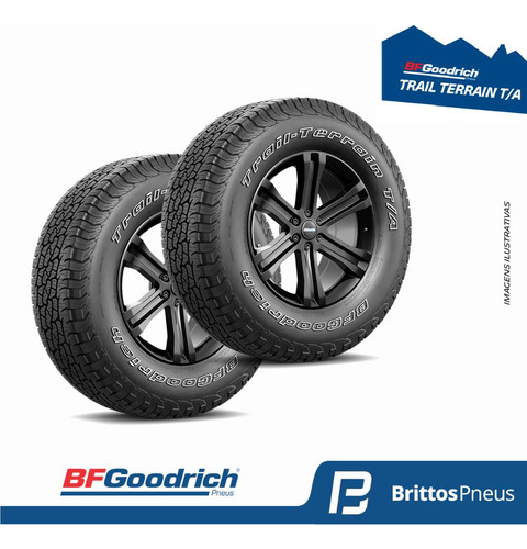 Kit 2 Pneus Bf Goodrich Aro 17 265/70 R17 Trail-terrain T/a