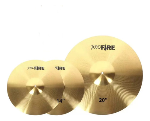 Kit Prato Spanking Pro Fire Alloy Kit01 14/16 Cor Bronze