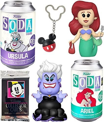 Figura De Sea Ariel De Disney Display Magic Soda Princess