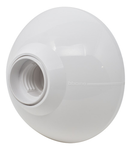 Pack 10 Portalámparas Bticino Para Foco Pbt Blanco Circular Blanco