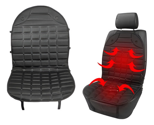 Funda De Asiento Calefactada Para Coche, Calentador De Temp