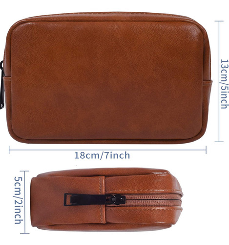 Bolsa Suave Universal De Electrónica Y Accesorios En Cuero A