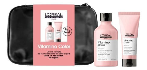 Kit Shampoo X300ml + Acondicionador X200ml Vitamino Color