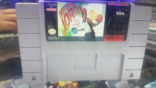 Michael Jordan Original Americano Para Snes Supernintendo