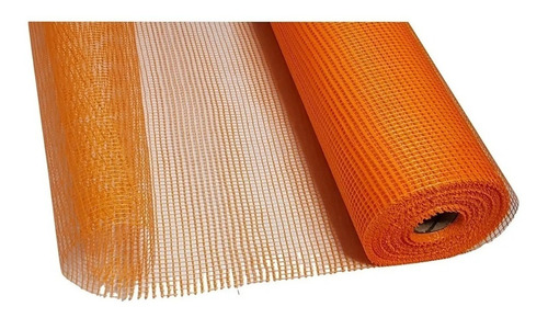 Malla De Fibra Vidrio Revoque 10 X 10 110gr  1 X 50 Mts