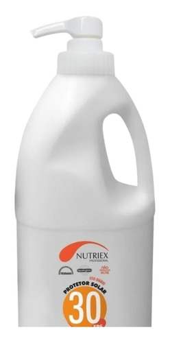 Protetor Solar Nutriex Fator 30 Fps 2 Litro Dosador Proteção