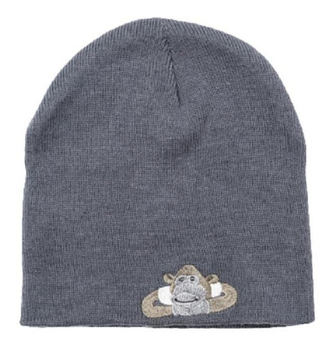 Gorro De Invierno Color Gris.