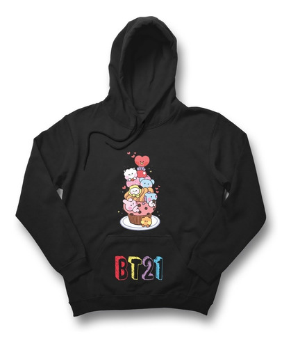 Sudadera Bt21 Panquecito Bts Kpop Army Unisex Hombre Mujer