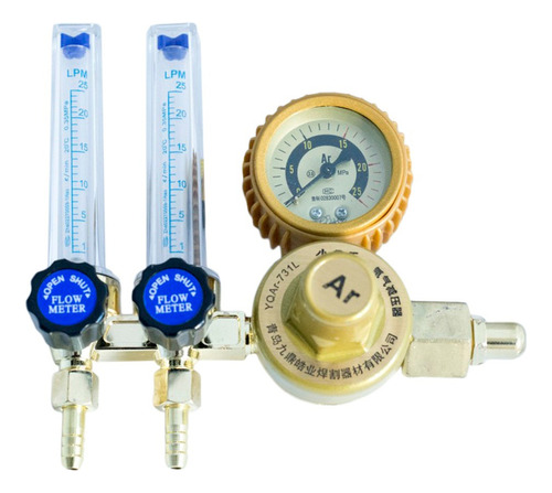 Válvula De Caudalímetro De Presión De Argón Co2 De Doble .
