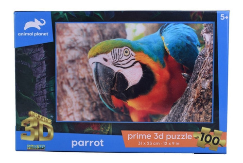 Puzzle Prime 3d Loro X 100 Piezas Tm1 10750 Ttm