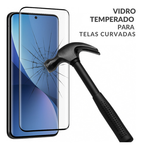 3 Película Curvada 3d Para Xiaomi Mi 13 Lite Tela 6.55 Pol
