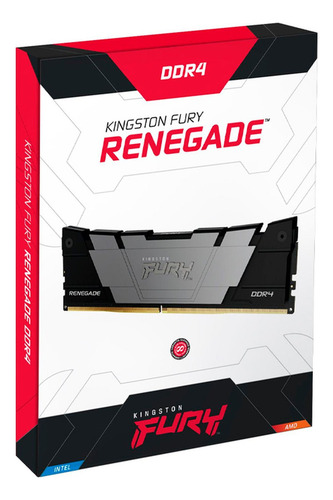 Memoria Ram Kingston Fury Renegade Ddr4, 3600mhz, 8gb