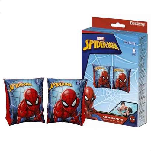 Inflable Para Pileta Bracitos Bestway Spider-man - 01mercado