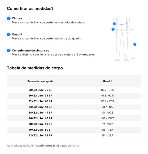 Calça Jeans Levi's 501® Slim Taper