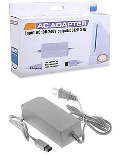 Adaptador Ac Para  Wii, Cargador, 110v  Todas Las Versiones