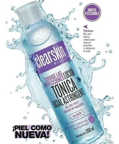 Locion Astringente Clearskin Avon