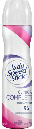 Desodorante Lady Speed Stick Aerosol Clinic Powder 93gr