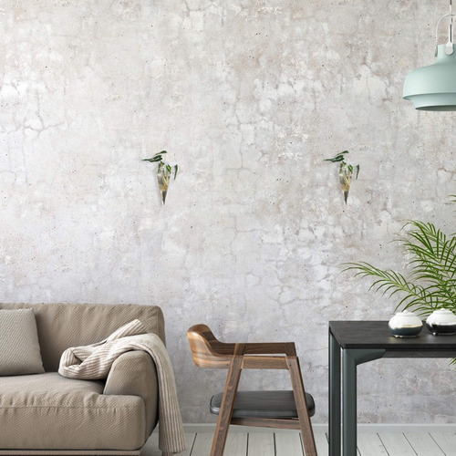 Jarrón Decorativo De Pared Con Plantas Artificiales Para Int